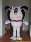 Big head dog plush mascot costume