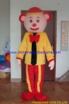 Bear clown party mascot costume