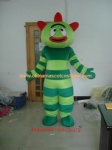Brobee, Yo Gabba Gabba cartoon mascot costume