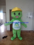 Customized character mascot costume for company logo