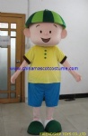 Watermelon boy mascot costume