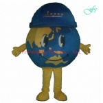 The Earth Global character mascot costume world