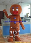 The Gingerbread Man party mascot costume