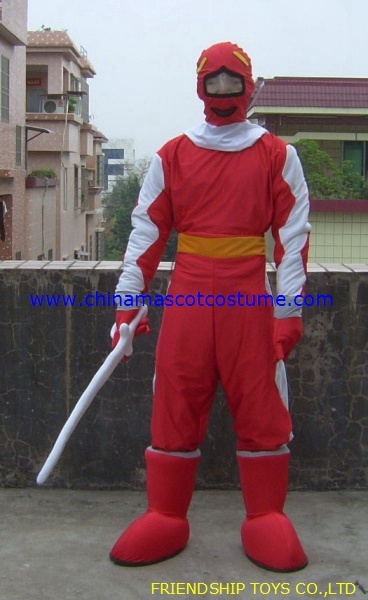 Ninja mascot costume