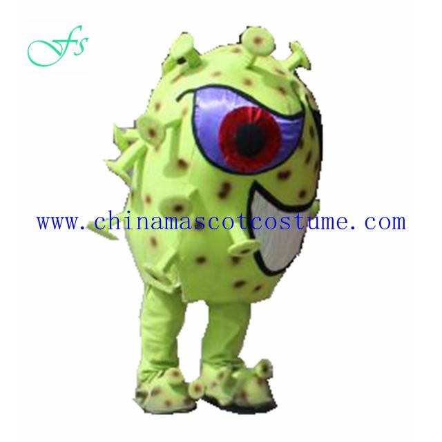Custom Coronavirus mascot costume, Coronavirus plush costume