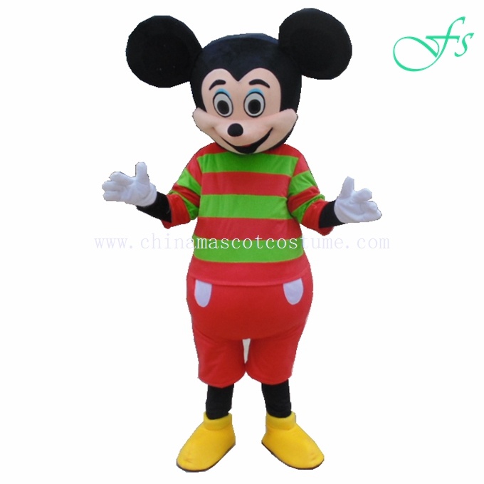 Mickey mouse mascot costume, Mickey costume, Mickey mascot