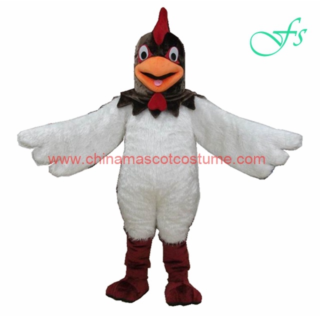 Cock, chicken mascot costume, animal mascot costume