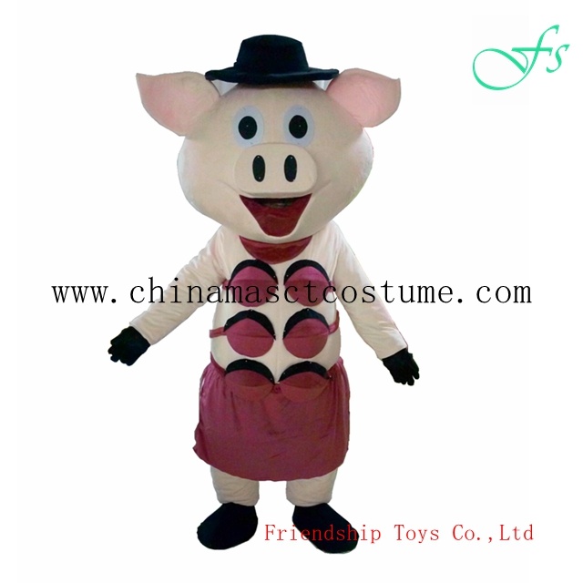 Sexy pig cosplay costume, Sexy pig party costume