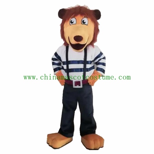 Lion Animal Mascot Costume, Custom Design Professional Character Costume For Promotion