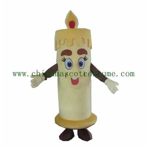 Candle Dress character costume, Party custom mascot costume for Rental Use