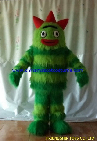 Yo Gabba Gabba mascot costume