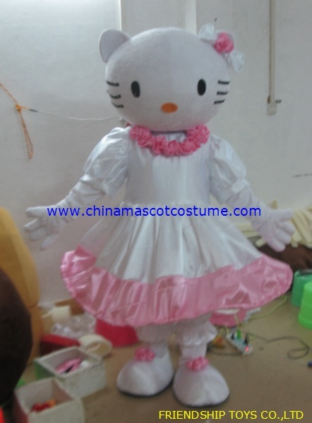 Hello Kitty mascot costume