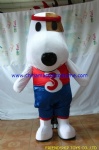 Big head dog character mascot costume