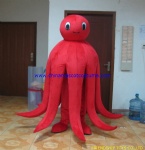 Octopus animal mascot costume