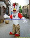 Chicken mascot costume for KFC advertising
