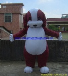 Dog cartoon mascot costume
