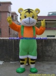 Tiger animated mascot costume