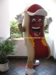 Hotdog character costume, Hotdog costume for advertising