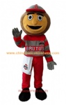 Brutus Buckeye character costume, Brutus Buckeye mascot costume