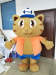 Inflatable cat animal mascot costume, customized inflatable mascot costume for advertising