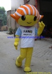 Sushi mascot costume for advertising, Sushi food mascot costume