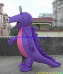 Crocodile character mascot costume