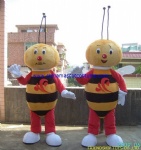 Bees character mascot costume