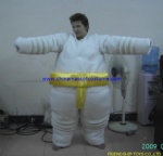 Sumo suit mascot costume