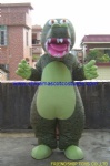 Crocodile plush mascot costume