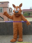 Scooby Doo cartoon costume, dog mascot costume