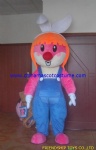 Rabbit mascot costume, Rabbit costume