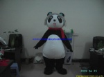 Panda plush costume, panda plush mascot