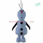 Frozen Olaf character costume, Frozen mascot costume