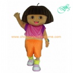 Dora the explorer mascot costume, Dora character costume