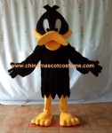 Daffy duck character costume, Daffy duck mascot costume
