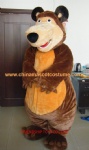 Masha the bear character costume, Masha bear mascot costume