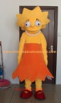 Simpson family cartoon costume, Simpson character costume