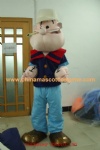 Popeye character costume, Popeye cartoon costume