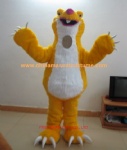 Ice age Scrat character costume, Scrat mascot costume