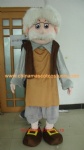 Gepetto Pinocchio mascot costume