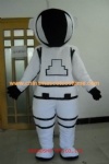 Spaceman human mascot costume