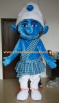 Smurfs boy mascot costuume