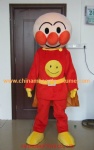 Anpanman cartoon mascot costume