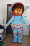 Spaceman boy mascot costume
