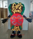 Fast food mascot costume