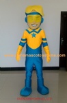 Super man customized mascot costume