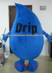 Customized water drop mascot costume
