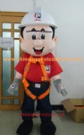 Customized engineer man mascot costume