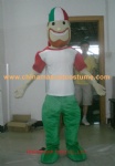 Tall boy character mascot costume