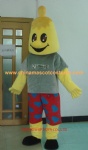 Banana company mascot costume